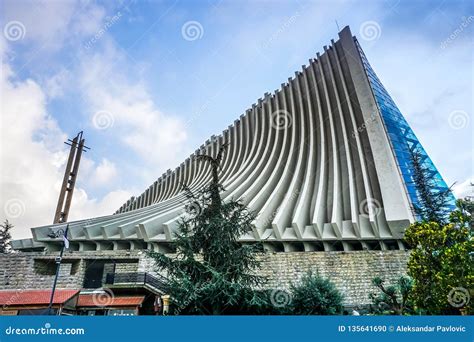 Harissa Our Lady of Lebanon 03 Stock Photo - Image of attraction ...