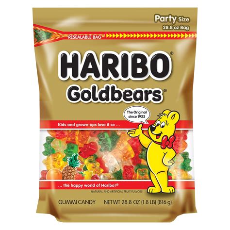 Haribo Goldbears Party Size - 28.8oz | Haribo, Haribo gold bears, Gummy ...