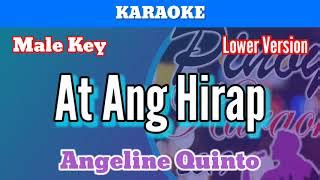 At Ang Hirap by Angeline Quinto (Karaoke : Male Key : Lower Version) Chords - ChordU