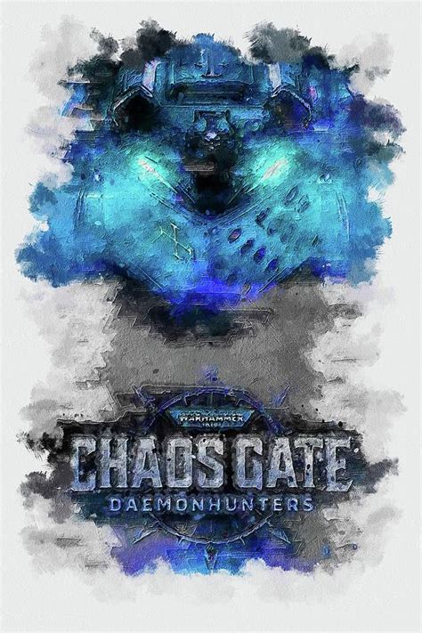 Video Game Warhammer 40 000 Chaos Gate Daemonhunters Art Digital Art by Garett Harold - Fine Art ...