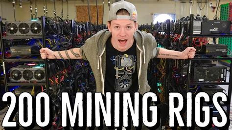 Getting these 200 Mining Rigs up and Running! - YouTube