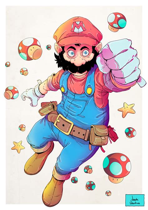 Mario Bros - Fan Art :: Behance