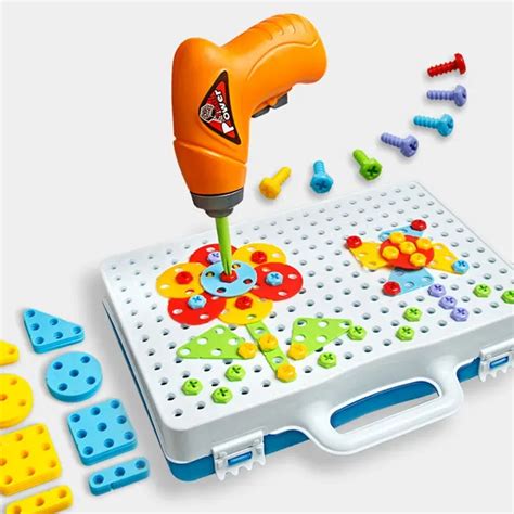 3D Puzzles Mosaic Model Building Kits Toys For Children Magic Puzzle ...