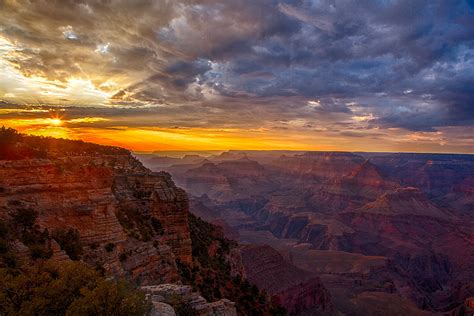 The Grand Canyon Sunset Hd Wallpaper | Free High Definition Wallpapers