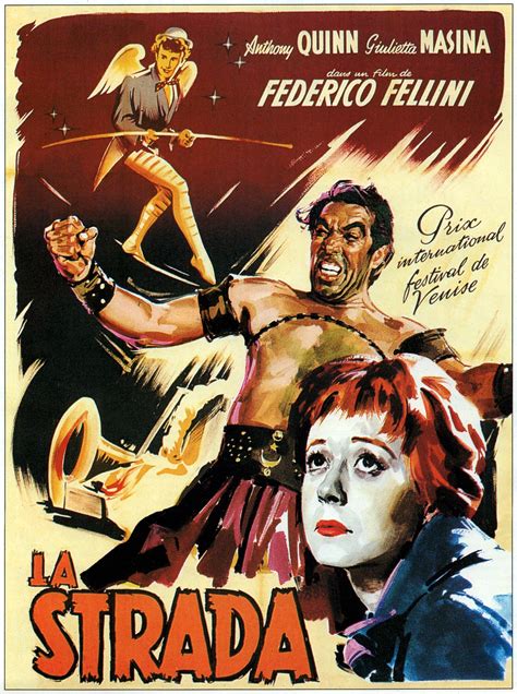 La Strada de Fellini | Affiche cinéma, Oscar film, Affiche film