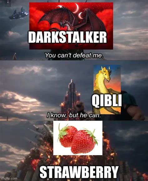 DARKSTALKER; QIBLI; STRAWBERRY meme - Piñata Farms - The best meme generator and meme maker for ...