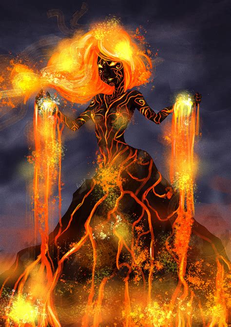 Pin by Sydney McDonald on World of Shadows 4 | Hawaiian art, Fire goddess, Hawaiian goddess