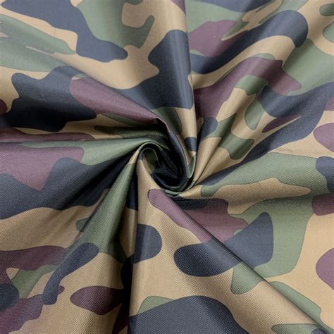 Camouflage print 4oz WATERPROOF FABRIC PU Camouflage print - EU Fabrics