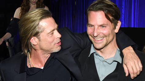 Brad Pitt Thanks Bradley Cooper For Helping Him Get Sober In ...