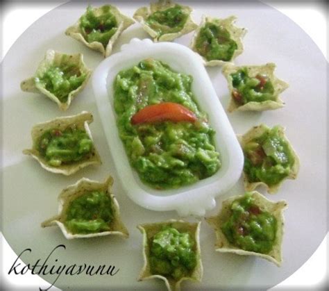 Guacamole Dip Recipe - Avocado Dip Recipe - Kothiyavunu.com