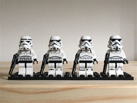 Four generations of LEGO Stormtrooper : legostarwars