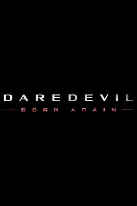 Daredevil: Born Again (TV Series) - Posters — The Movie Database (TMDB)