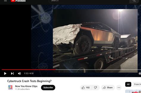 Tesla Cybertruck Crash Test leaked? - Cantech Letter