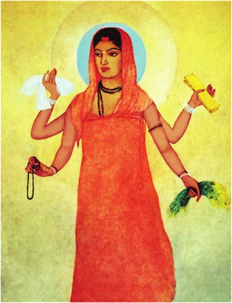 'Bharat Mata' painting by Abanindranath Tagore, resourch-inditales.com ...