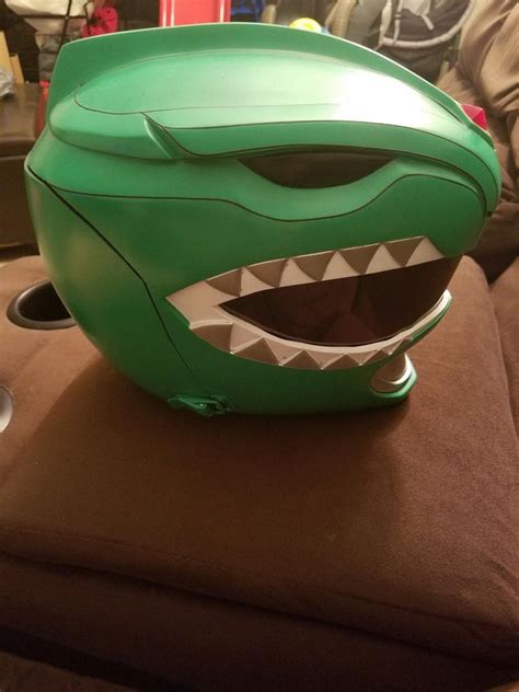 Power Rangers Helmet Green Ranger Prop Helmet 1:1 scale | #1935648458