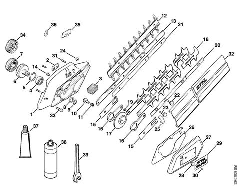 An Illustrated Guide to Stihl Long Reach Hedge Trimmer Parts: Diagram Included