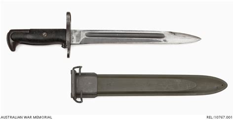 M1 Garand Knife Bayonet and Scabbard | Australian War Memorial