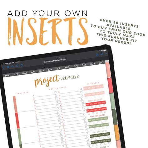 Customizable Digital Planner Design your own Digital Planner | Etsy