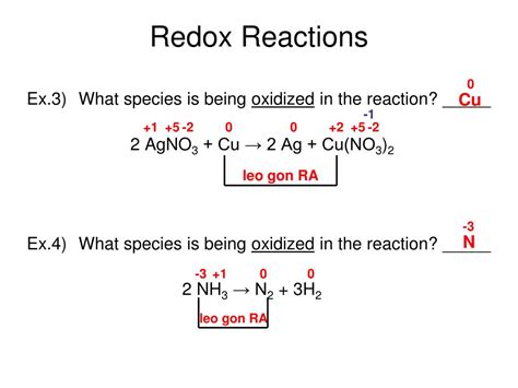 PPT - Redox Reactions PowerPoint Presentation, free download - ID:6046893