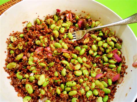 Red Quinoa Salad