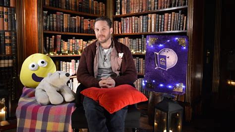 BBC - CBeebies Bedtime Stories - Tom Hardy - Media Centre