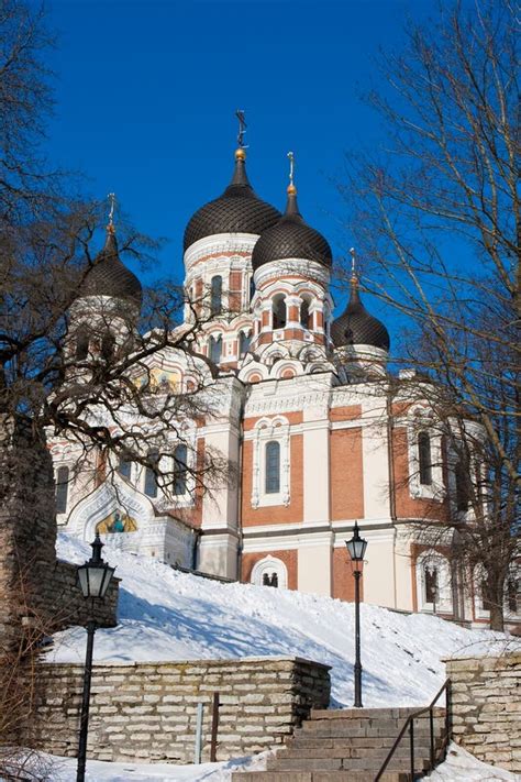 Alexander Nevsky Cathedral. Tallinn Stock Photo - Image of nevsky ...