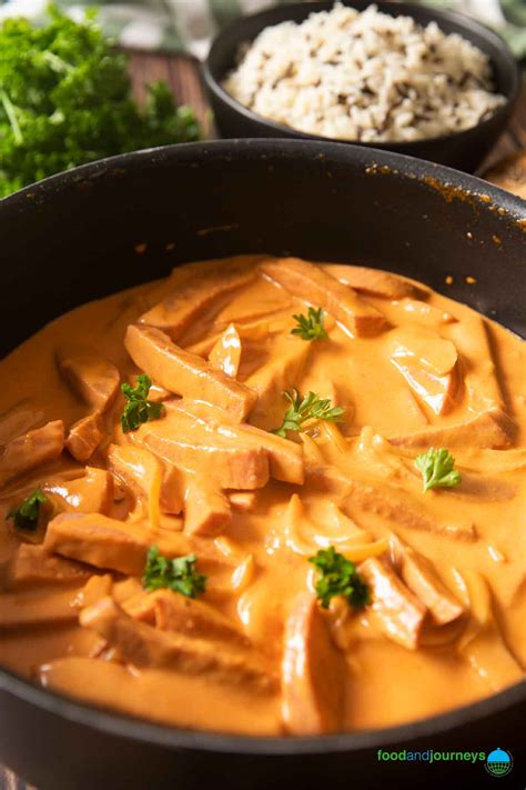 Korv Stroganoff (Swedish Sausage Stroganoff) - Food and Journeys®