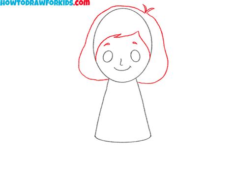 How to Draw a Cartoon Girl - Easy Drawing Tutorial For Kids