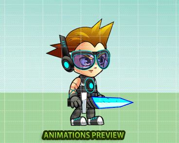 Calvin 2d Game Charcter Sprites Sprite Game Character - vrogue.co