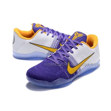 Nike Kobe 11 White Purple Yellow PE 2016, Price: $99.00 - Women Jordan ...