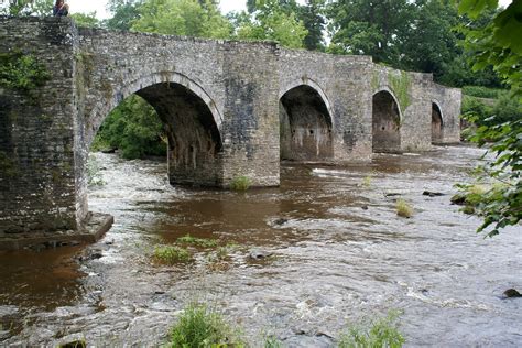 Urban stories: Medieval bridge in Wales