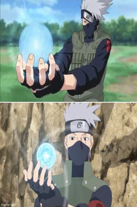 It’s awesome that Kakashi has the ability to use the Rasengan, a jutsu literally passed down ...