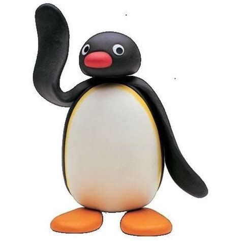 Pingu penguin figurine waving 3D model | CGTrader