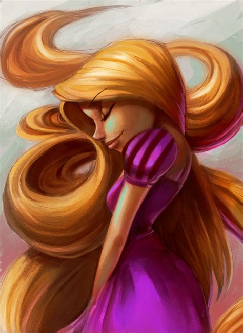 Rapunzel Hair by jamespuga on DeviantArt