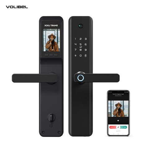 WiFi Remote Smart Camera Door Lock FCC Electronic Smart Door Lock