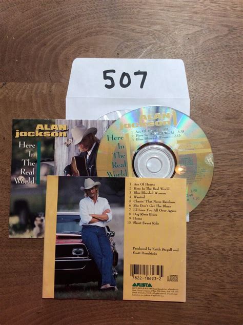 Here in the Real World by Alan Jackson (CD, Feb-1990, Arista) No Case 507 78221862325 | eBay