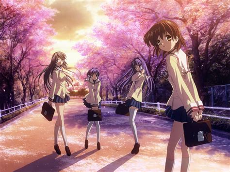 Clannad Girls - Clannad Wallpaper (35840983) - Fanpop