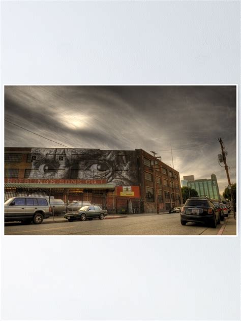 "Downtown Los Angeles Art district at dusk. " Poster for Sale by ...