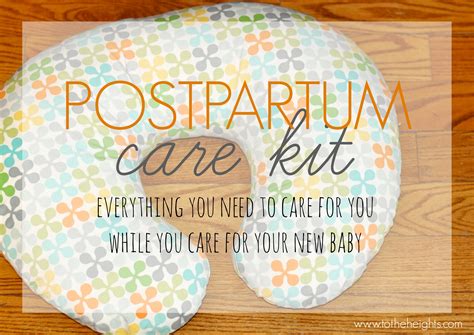 Postpartum Care Kit