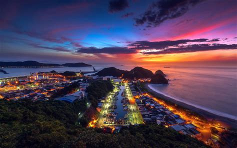 Wallpaper : Taiwan, sunset, nature, city 1920x1200 - rudrachl - 1698537 - HD Wallpapers - WallHere