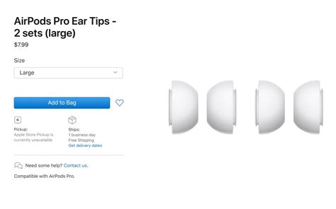 AirPods Pro replacement Tips now available for purchase online - SlashGear