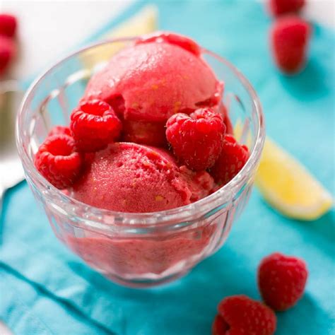 Raspberry Sorbet • A Sweet Pea Chef