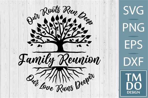 Family Reunion Svg, Family Tree Svg Graphic by TMDOdesign · Creative ...