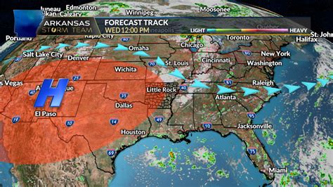 Arkansas Storm Team Forecast: Hotter today; even hotter weather is coming | KARK