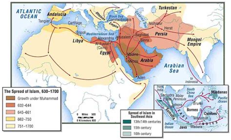 Cool Map Shows the Spread of Islam - IlmFeed