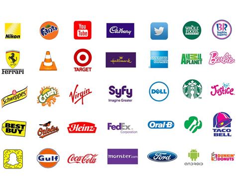 Most Popular Logos; What Do They Have in Common? | Popular logos, Word ...