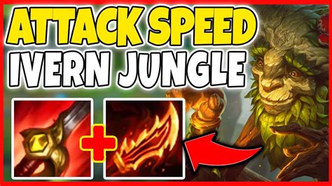 ATTACK SPEED IVERN JUNGLE SEASON 10! Off Meta Gameplay! - League of Legends - YouTube