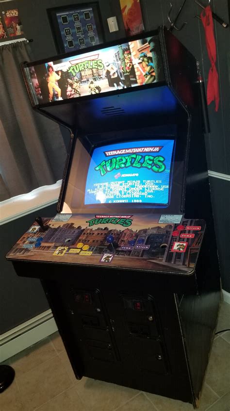 I figured you guys would appreciate the TMNT arcade cabinet that I'm currently restoring : r/TMNT