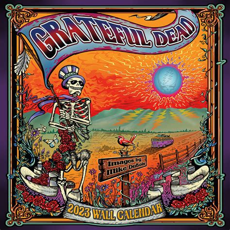 Grateful Dead 2023 Wall Calendar | 12" x 12"