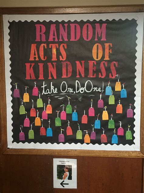 Random acts of kindness. November board. Office Bulletin Boards ...